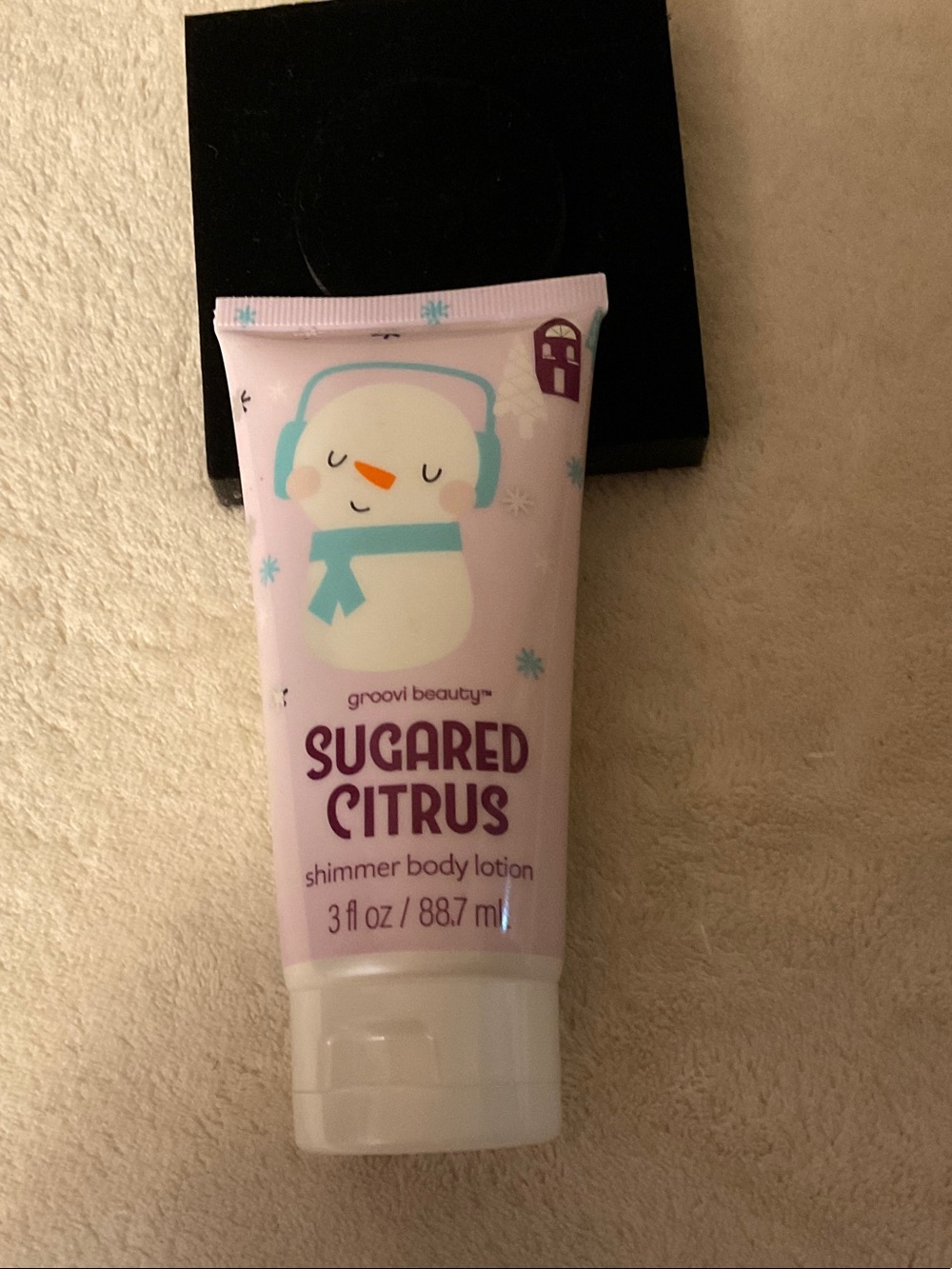 Groovi Beauty Sugared Citrus Shimmer Body Lotion — Light Pink